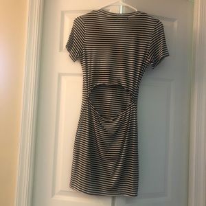 NWT open back dress
